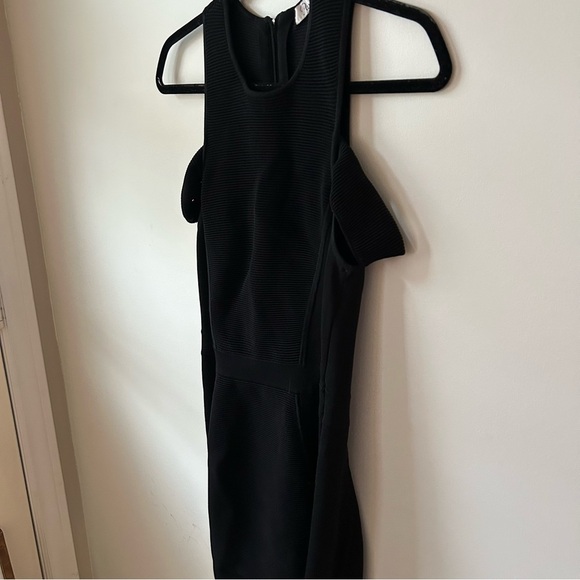 Parker Boomerang Knit Dress Black - Picture 6 of 11